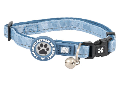 Max&Molly GOTCHA! Smart ID Matrix 2.0 Cat Collar – Adjustable Black Collar with QR ID Tag