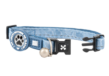 Max&Molly GOTCHA! Smart ID Matrix 2.0 Cat Collar – Adjustable Black Collar with QR ID Tag