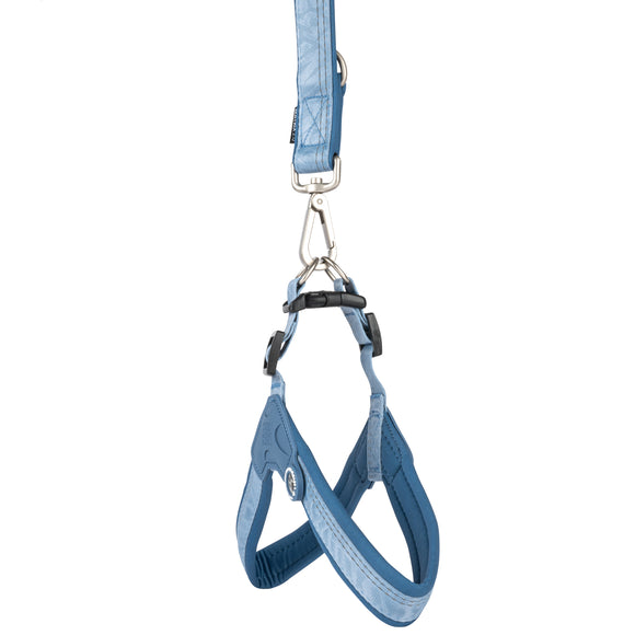 Max&Molly Q-Fit Matrix 2.0 Step-In Harness – Lightweight Blue Design with QR ID, XS