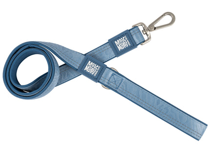 Max&Molly Matrix 2.0 Short Leash Ocean Blue 120cm – Durable Large Size, Comfortable Grip