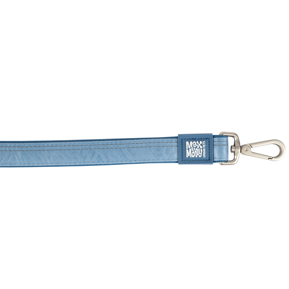 Max&Molly Matrix 2.0 Short Leash Ocean Blue 120cm – Durable Large Size, Comfortable Grip