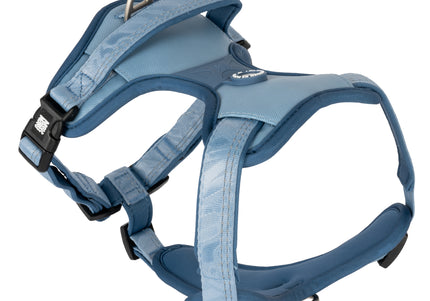 Max&Molly Matrix 2.0 Sport Harness – Adjustable Blue Dog Harness with QR ID, Medium