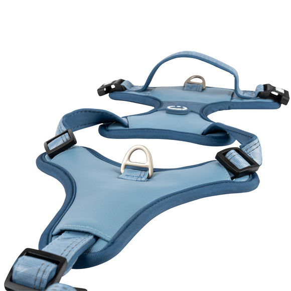 Max&Molly Matrix 2.0 Sport Harness – Adjustable Blue Dog Harness with QR ID, Medium