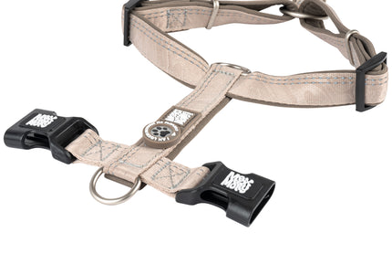 Max&Molly Comfort Harness Matrix 2.0 Sand – Soft Adjustable Dog Harness with QR ID, Large Size