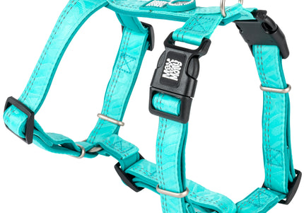 Max&Molly Matrix 2.0 Comfort Harness XS – Soft Adjustable Design with QR ID, Turquoise