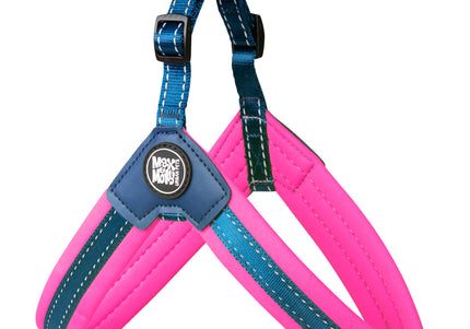 Max&Molly Q-Fit Step-In Harness Pink – Lightweight Adjustable Design, XL Size