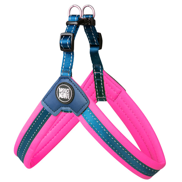 Max&Molly Q-Fit Step-In Harness Pink – Lightweight Adjustable Design, XL Size