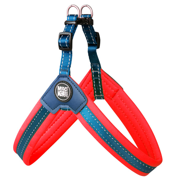Max&Molly Q-Fit Step-In Harness Red – Lightweight Adjustable XL Design for Comfort