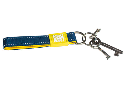Max&Molly Yellow Key Chain – Durable Accessory with Secure Metal Clasp