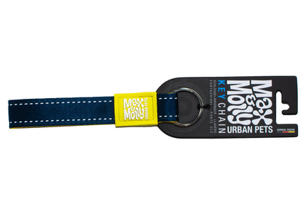 Max&Molly Yellow Key Chain – Durable Accessory with Secure Metal Clasp