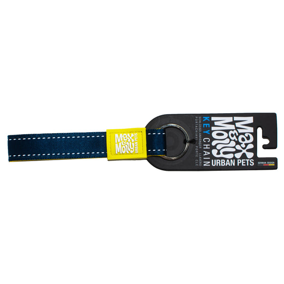 Max&Molly Yellow Key Chain – Durable Accessory with Secure Metal Clasp