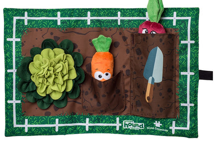 Nina Ottosson Activity Matz Garden Game – Sensory Snuffle Mat, 56x36cm, Engaging Play Surface