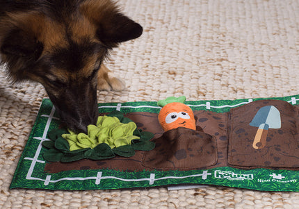 Nina Ottosson Activity Matz Garden Game – Sensory Snuffle Mat, 56x36cm, Engaging Play Surface