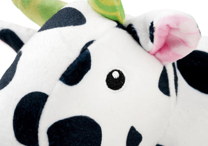 Max&Molly Huggles Claire Cow Plush Squeaky Dog Toy