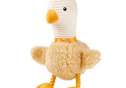 Max&Molly Huggles Chicken Eggsy Plush Dog Toy with Squeaker and Crinkly Wings