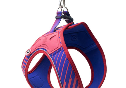 Max&Molly FC Barcelona Air Vest Dog Harness – Pressure-Free, Lightweight, Football Club Motif, Size M