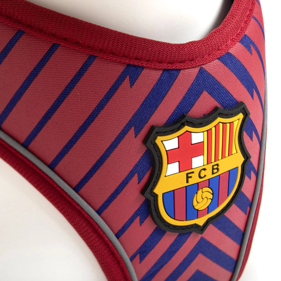 Max&Molly FC Barcelona Air Vest Dog Harness – Pressure-Free, Lightweight, Football Club Motif, Size M