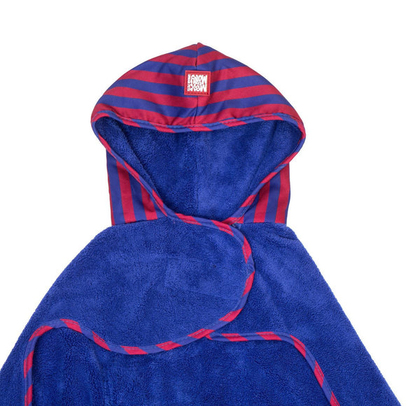 Max&Molly FC Barcelona Dog Bathrobe – Soft Absorbent Towel Robe with Club Motif, Large Size