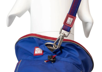 Max&Molly FC Barcelona Dog Raincoat – Waterproof Jacket with Football Club Motif, Size M