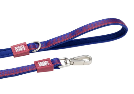 Max&Molly FC Barcelona Short Leash 120cm – Sporty Dog Lead with Club Motif, Size S