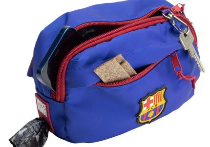 Max&Molly FC Barcelona Training Waist Bag – Sporty Dog Walking Accessory with Club Motif