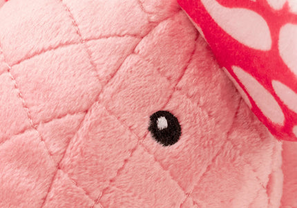 Max&Molly Huggles Pig Hamlet Plush Dog Toy with Low-Tone Squeaker