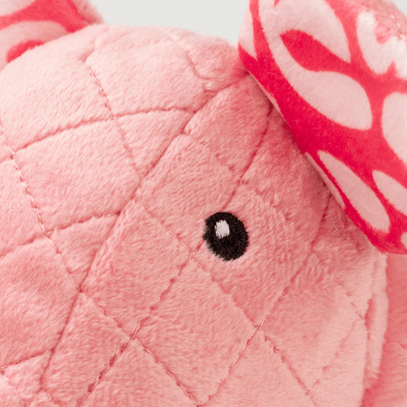 Max&Molly Huggles Pig Hamlet Plush Dog Toy with Low-Tone Squeaker