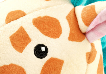 Max&Molly Huggles Giraffe Jerry Squeaker-Free Plush Dog Toy