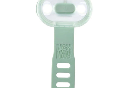 Max&Molly Matrix 2.0 Ultra LED Safety Dog Lamp – Pastel Beige, Lightweight Design