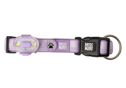Max&Molly Matrix 2.0 Ultra LED Safety Dog Lamp – Pastel Beige, Lightweight Design