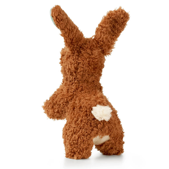 Max&Molly Huggles Lotta Furry Rabbit Squeaker-Free Dog Toy