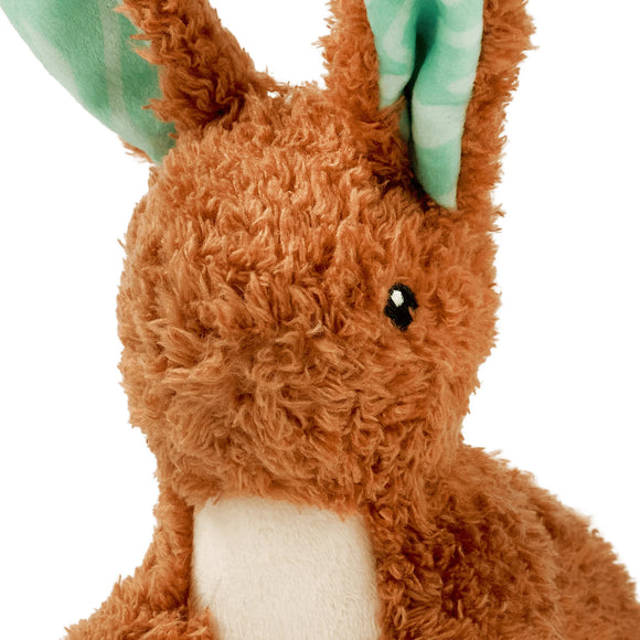 Max&Molly Huggles Lotta Furry Rabbit Squeaker-Free Dog Toy
