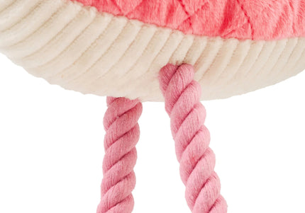 Max&Molly Huggles Sunny Flamingo Plush Dog Toy with Crinkly Wings