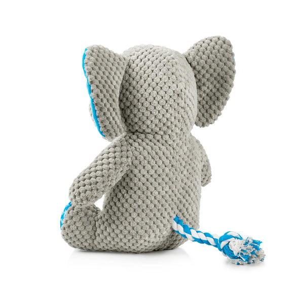 Max&Molly Huggles Elephant Susi Plush Dog Toy with Squeaker