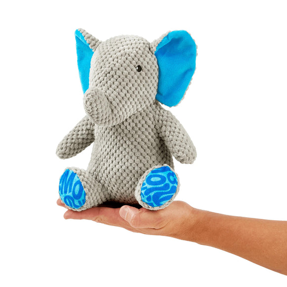 Max&Molly Huggles Elephant Susi Plush Dog Toy with Squeaker