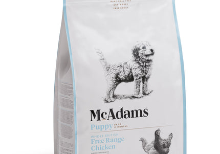 McAdams Puppy Baked Food – Free Range Chicken Recipe, 2kg, Premium Nutrition