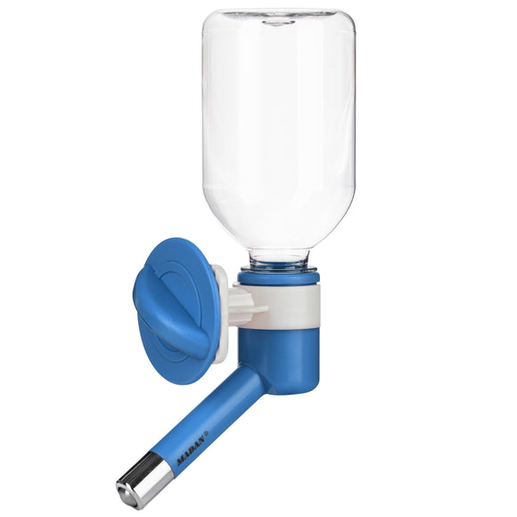 Madan Water Adapter with 330ml Bottle – Automatic Round Dog Waterer, Mint Color, Leak-Resistant Design