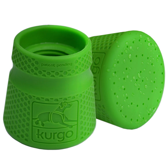 Kurgo Mud Dog Travel Shower – Portable Silicone Bottle Cover, Quick Cleaning Solution