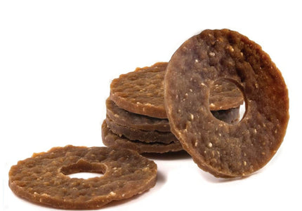 PetSafe Busy Buddy Slab o' Sirloin Dog Chew Treat – Beef Steak Flavor, Medium/Large, Long-Lasting