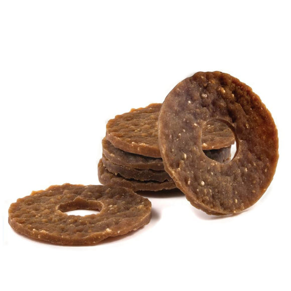 PetSafe Busy Buddy Slab o' Sirloin Dog Chew Treat – Beef Steak Flavor, Medium/Large, Long-Lasting