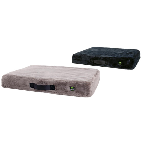 Maelson Orthopedic Memofluff Dog Bed – Supportive Memory Foam Mattress, Beige, Medium Size