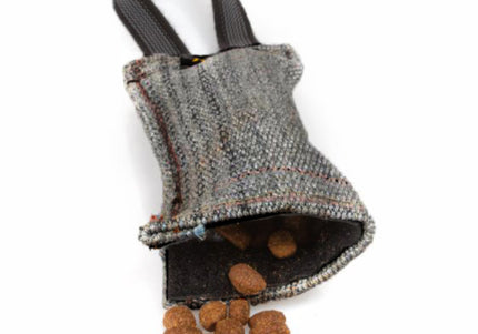 Julius K9 Treat Tug Toy – Fillable Training Tug with Hook and Loop Closure, Durable Design