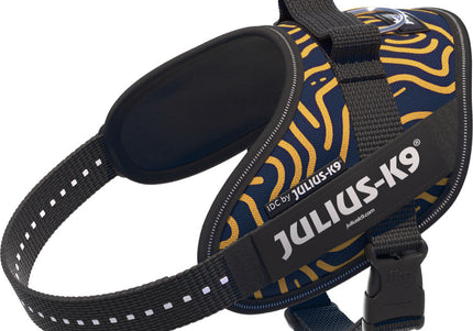 Julius-K9 IDC Powerharness Canyon – Reflective Adjustable Dog Harness, Mini Size, Canyon Pattern
