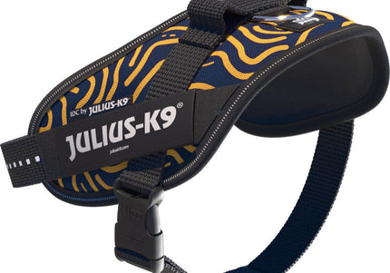 Julius-K9 IDC Powerharness Canyon – Reflective Adjustable Dog Harness, Mini Size, Canyon Pattern