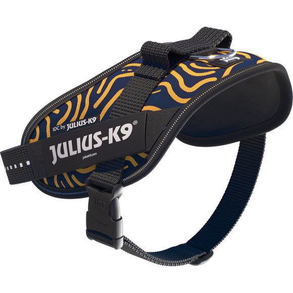 Julius-K9 IDC Powerharness Canyon – Reflective Adjustable Dog Harness, Mini Size, Canyon Pattern