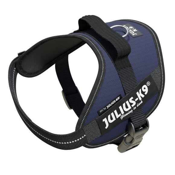 Julius-K9 IDC Dog Harness Jeans – Premium Adjustable Denim-Style Harness, Size 0