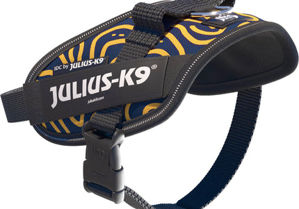 Julius-K9 IDC Powerharness Canyon – Reflective Adjustable Dog Harness, Mini Size, Canyon Pattern