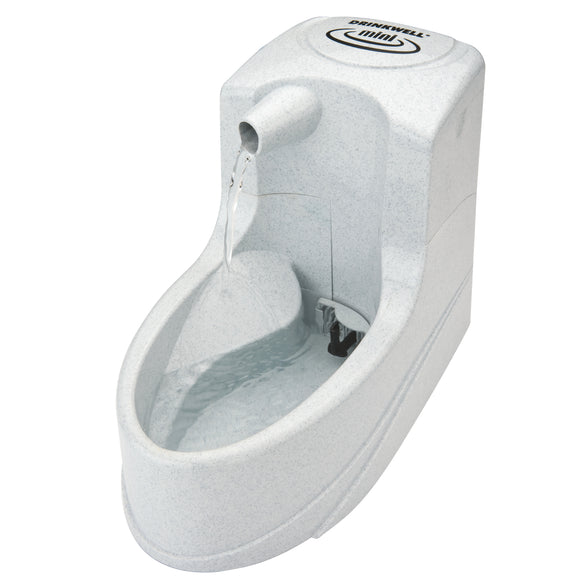 PetSafe Drinkwell Mini Fountain 1.2L – Compact Water Dispenser with Quiet Pump and Filter