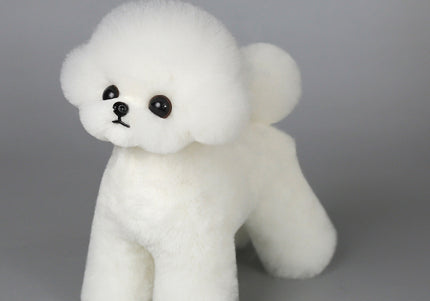 Mr. Jiang Teacup Teddy Full Body Hair – White Replacement Coat for Small Grooming Mannequin