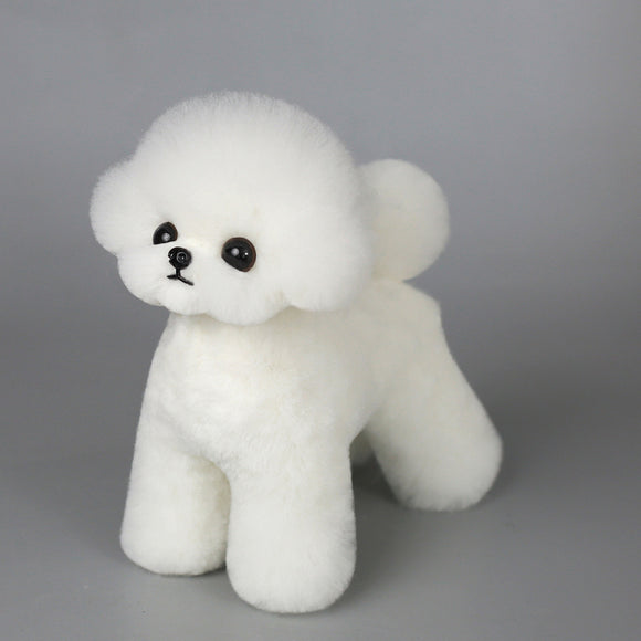 Mr. Jiang Teacup Teddy Full Body Hair – White Replacement Coat for Small Grooming Mannequin